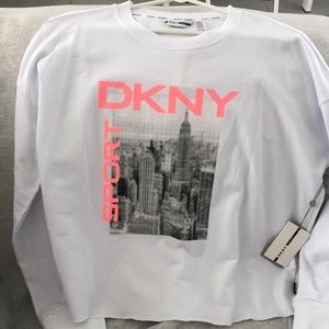 Brand New DKNY White Sweatshirt 🥰